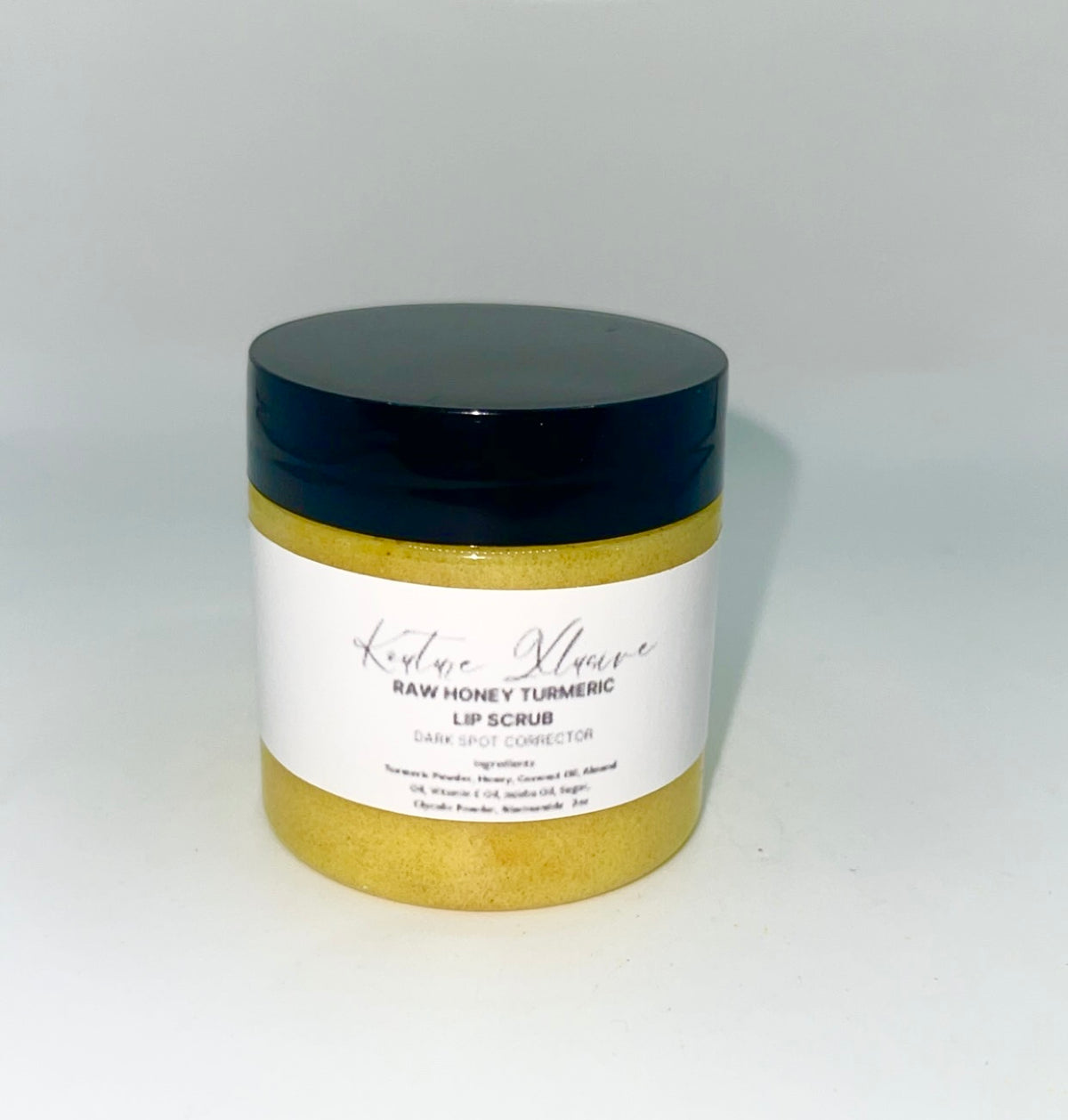 Raw Honey Turmeric Lip Scrub