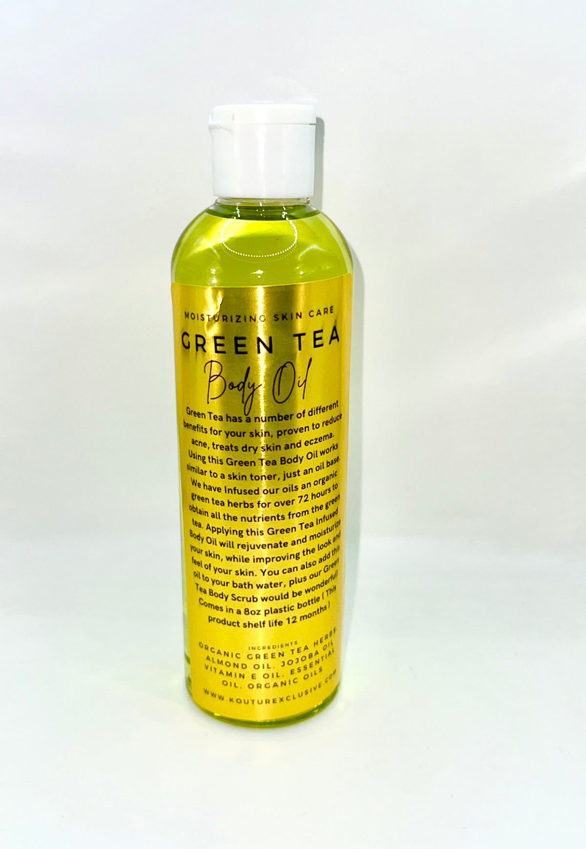 Green Tea Infused Body Oil