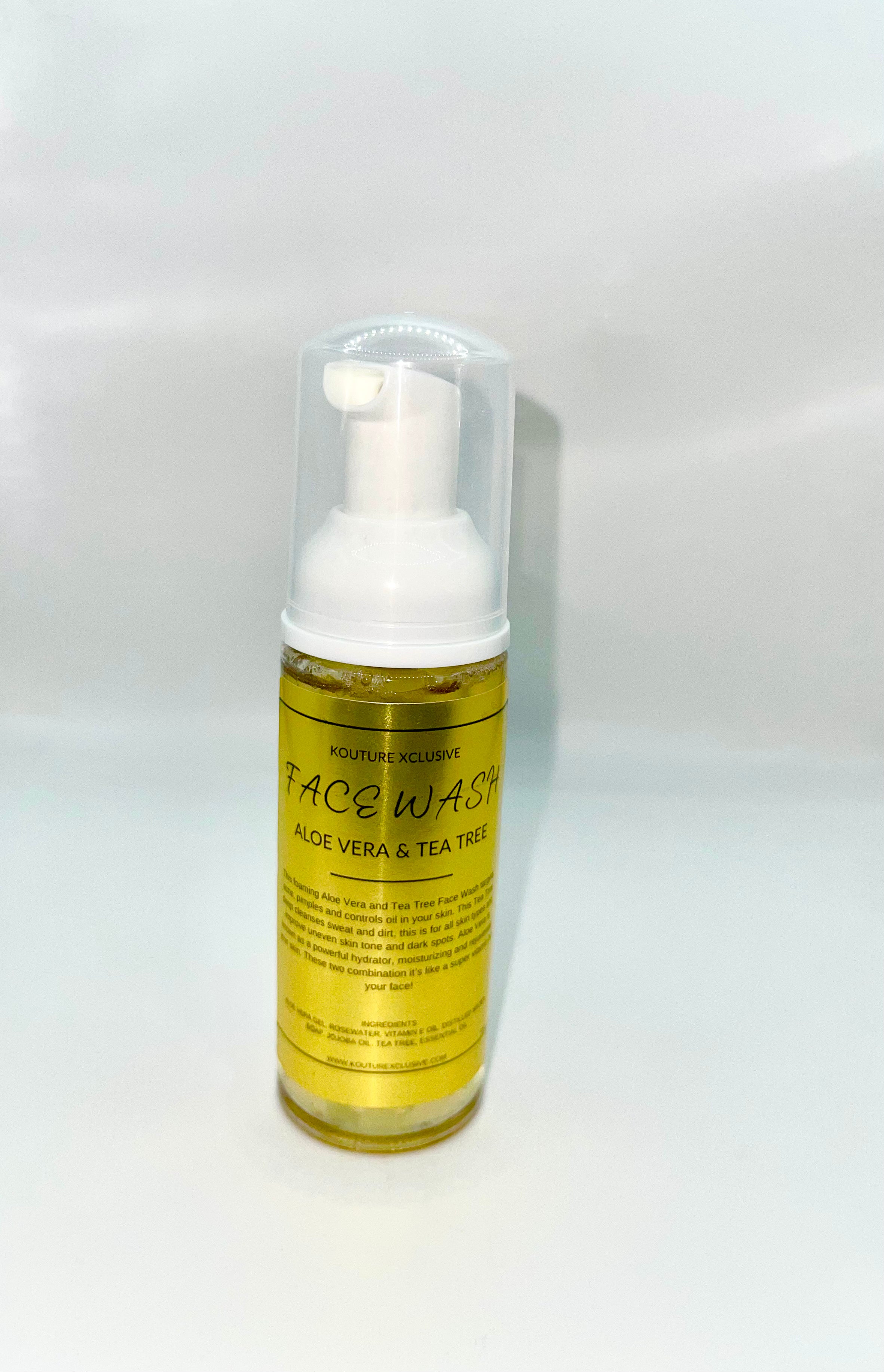 Aloe Vera & Tea Tree Face Wash