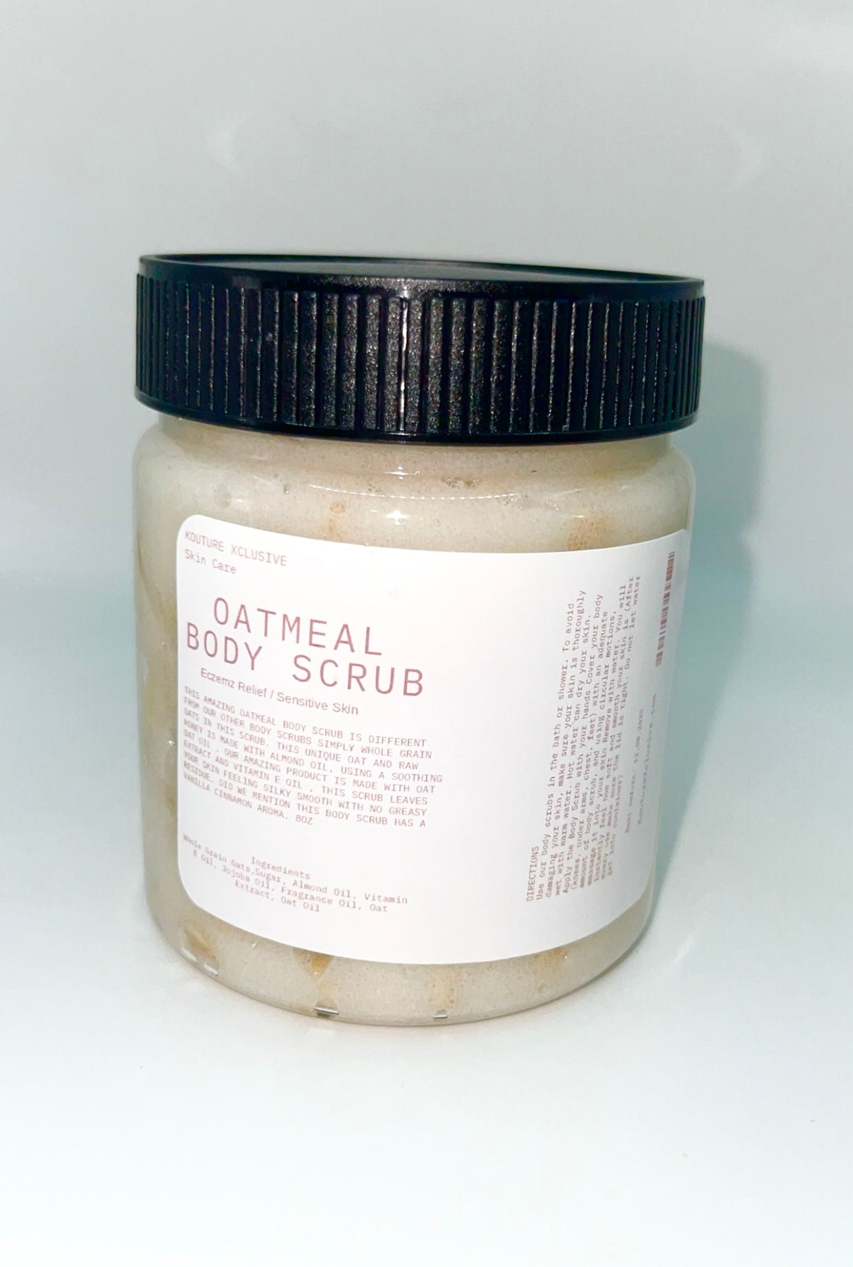 Raw Honey & Oatmeal Body Scrub