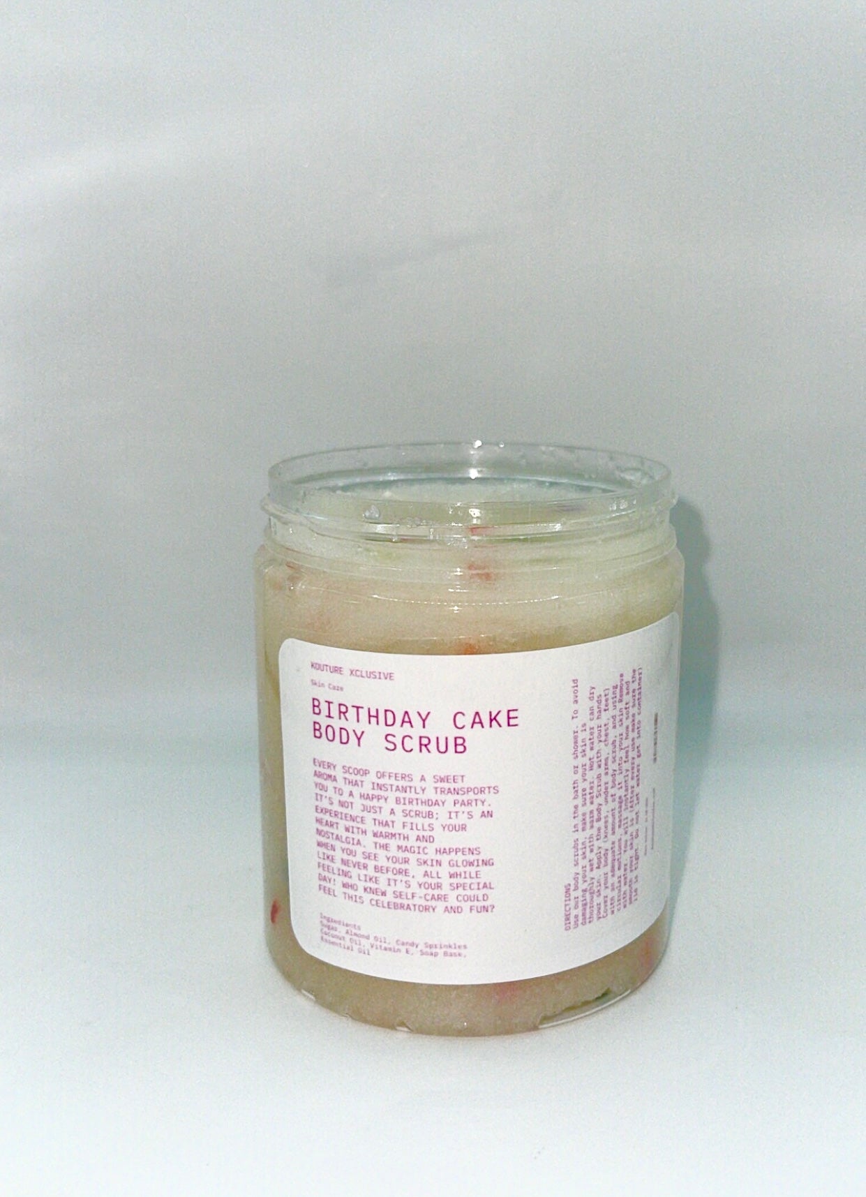 Birthday Cake Body Scrub