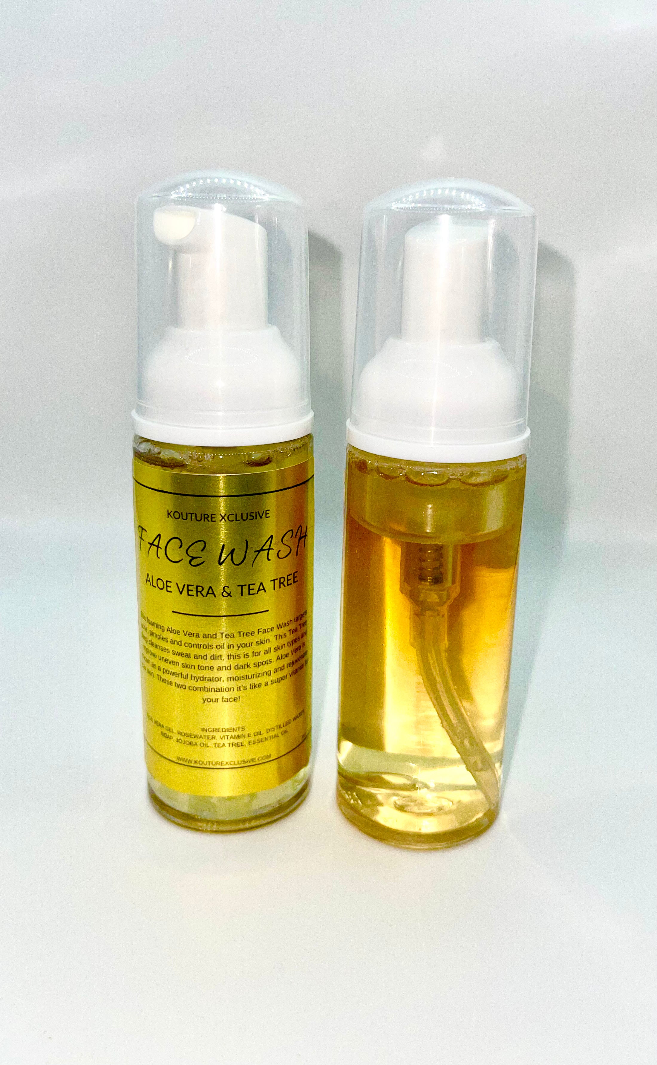 Aloe Vera & Tea Tree Face Wash