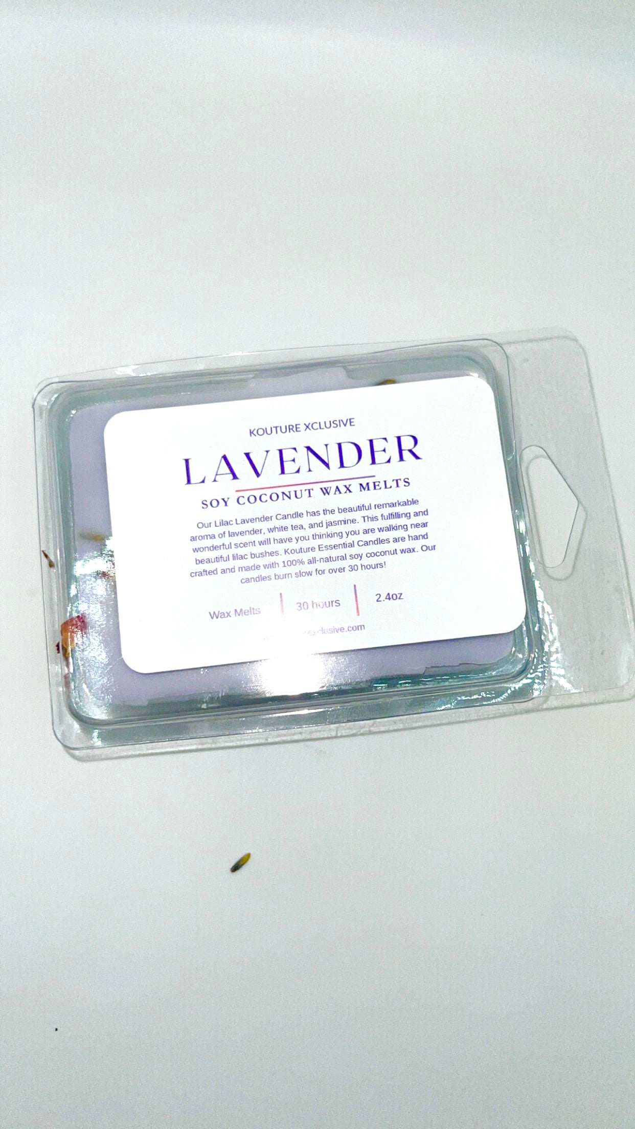 Lavender wax melts
