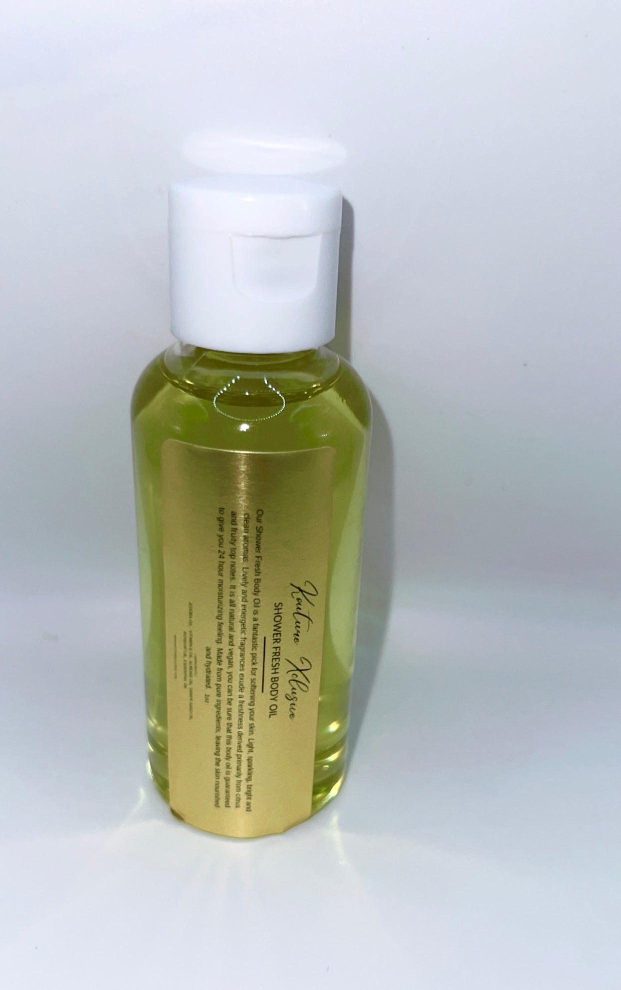 Shower fresh body oil travel size