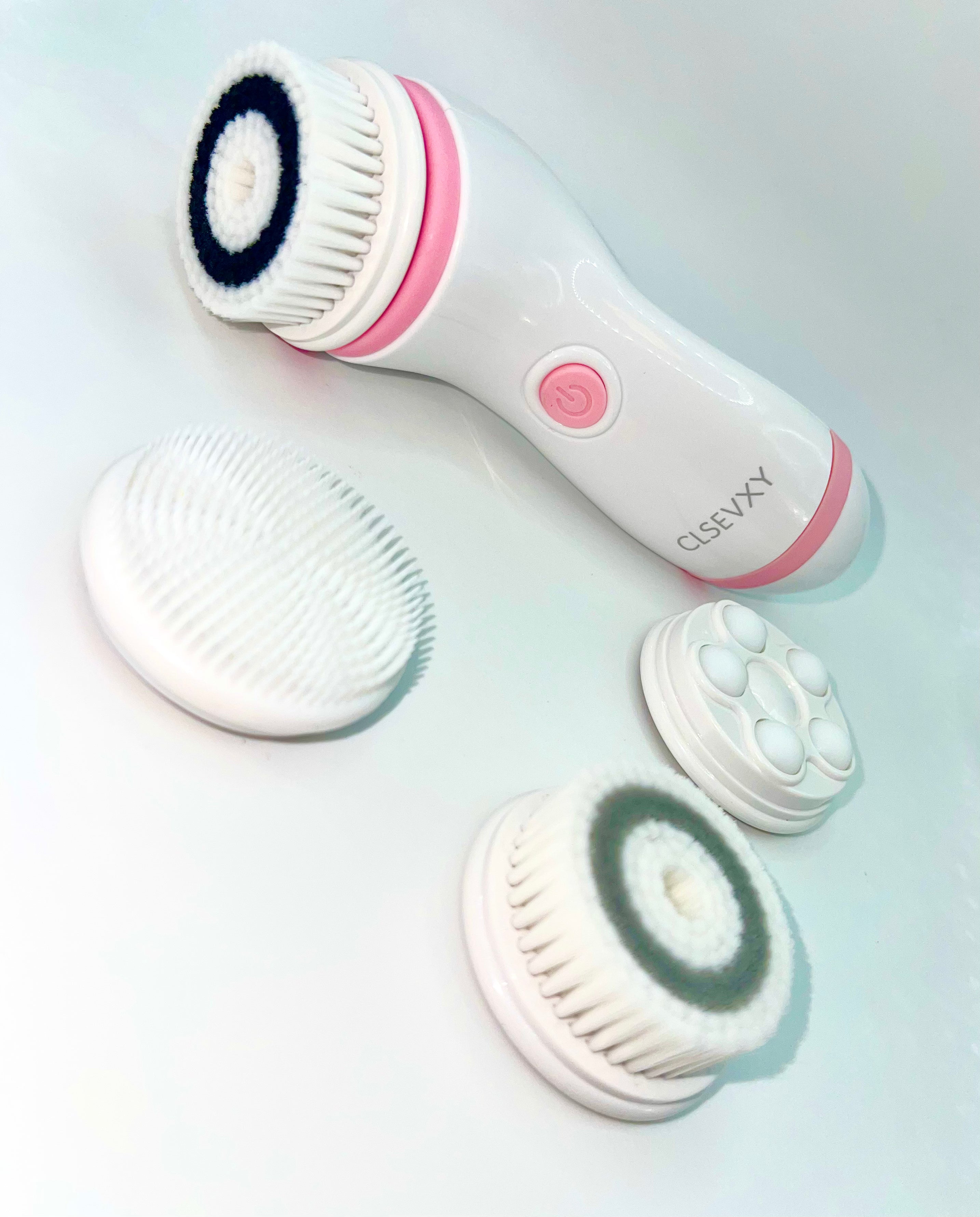 Facial Cleansing Brush Set ( 4 Brush Heads )