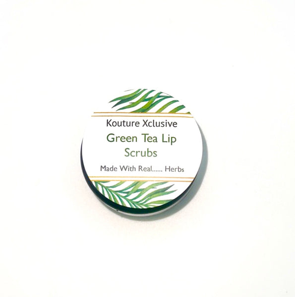 Green Tea Lip Scrubs