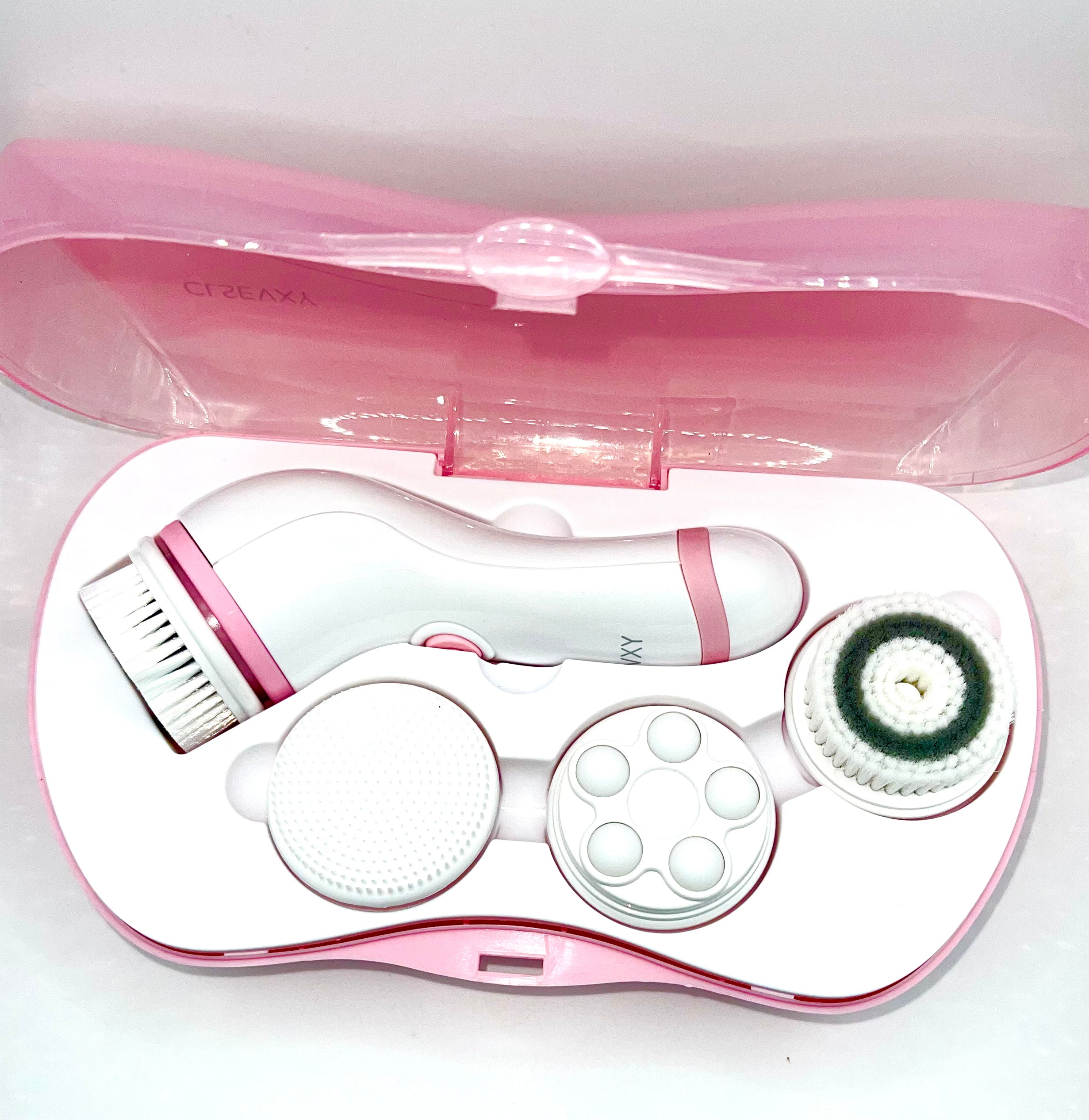 Facial Cleansing Brush Set ( 4 Brush Heads )